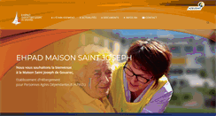 Desktop Screenshot of maison-saint-joseph.com